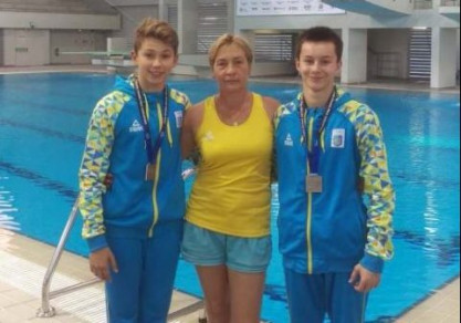 Запорізькі спортсмени вибороли срібло на Кубку України зі стрибків у воду