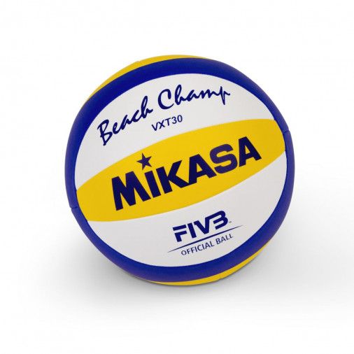 Мяч для пляжного волейбола Mikasa Beach Champ VXT30, размер 5
