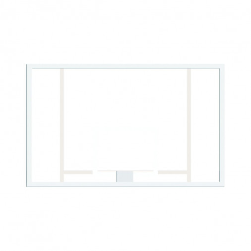 Баскетбольный щит 180x105 см, акриловый
