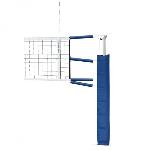 Телескопическая волейбольная стойка с крючками для сетки