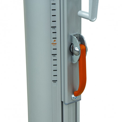 Телескопическая волейбольная стойка с устройством быстрого натяжения TCS