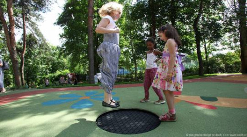 Батут встраиваемый для детской площадки Playground Loop
