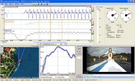 Система комплексного вимірювання ефективності тренувань веслярів DigiTrainer